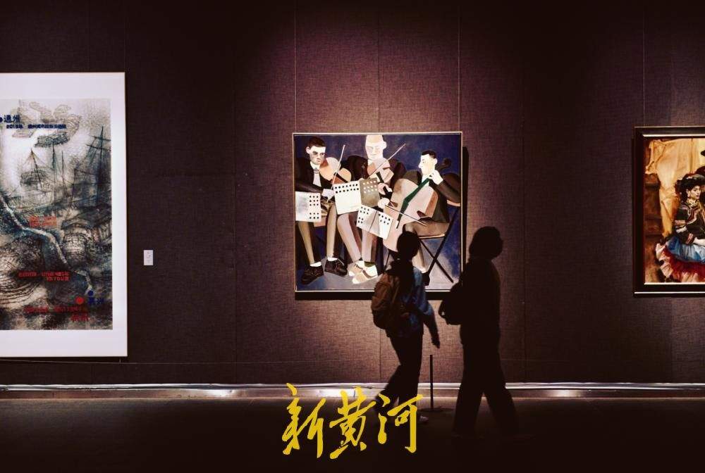 “第八届全国青年美术作品展览巡展（山东站）”在山东美术馆开幕