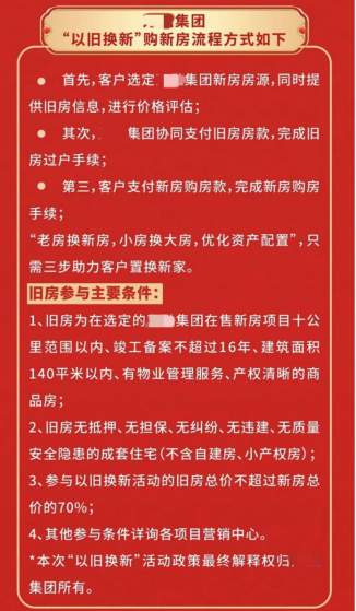 以旧换新，房子怎么换？