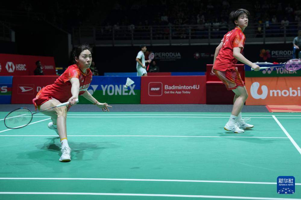 羽毛球——马来西亚大师赛：鲍骊婧/曹梓涵晋级女双四强