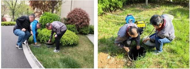 风雨欲来，安全先行——记一次信洁物业清理排洪沟工作