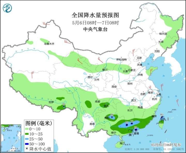 中央气象台:近期江南华南贵州等地多降水和强对流天气 返程高峰注意安全