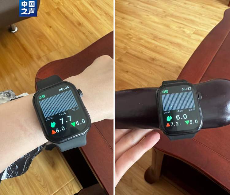 绑茄子上也显示数据，智能手表“无创测血糖”靠谱吗？