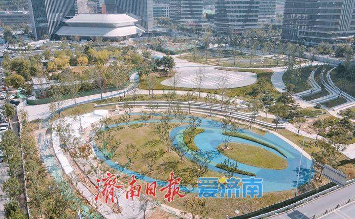 济南“海右人才公园”初露峥嵘