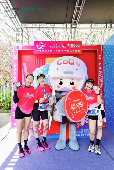 能气朗全程护航2026青岛马拉松圆满收官，心脏能量引擎助跑者燃情山海