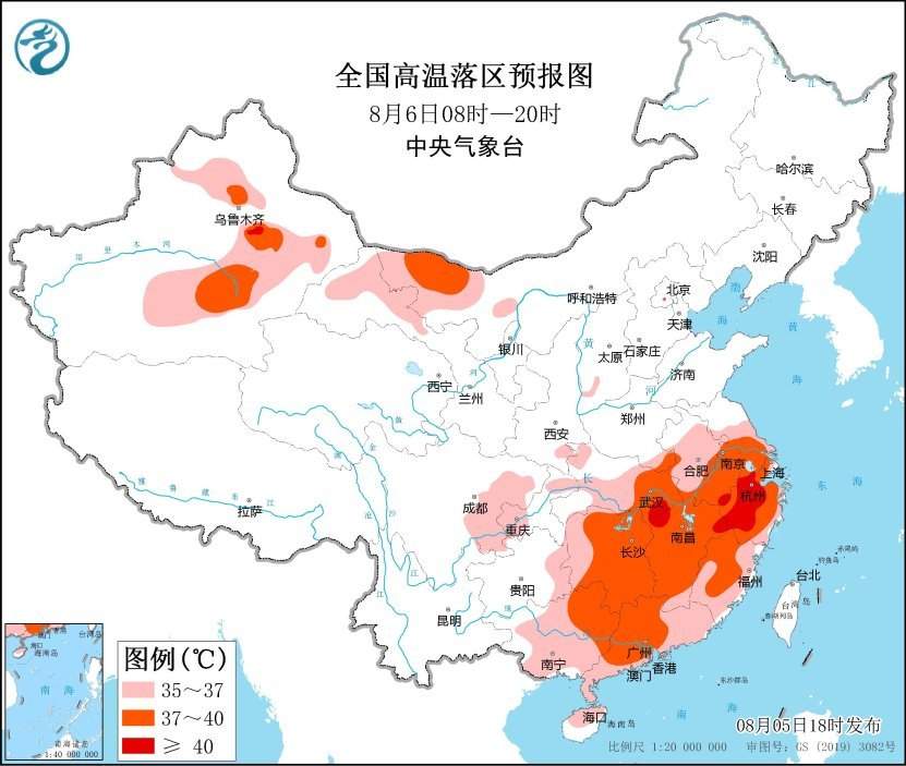 中央气象台：黄淮和东北地区等地有较强降雨 江淮及以南大部地区高温天气持续