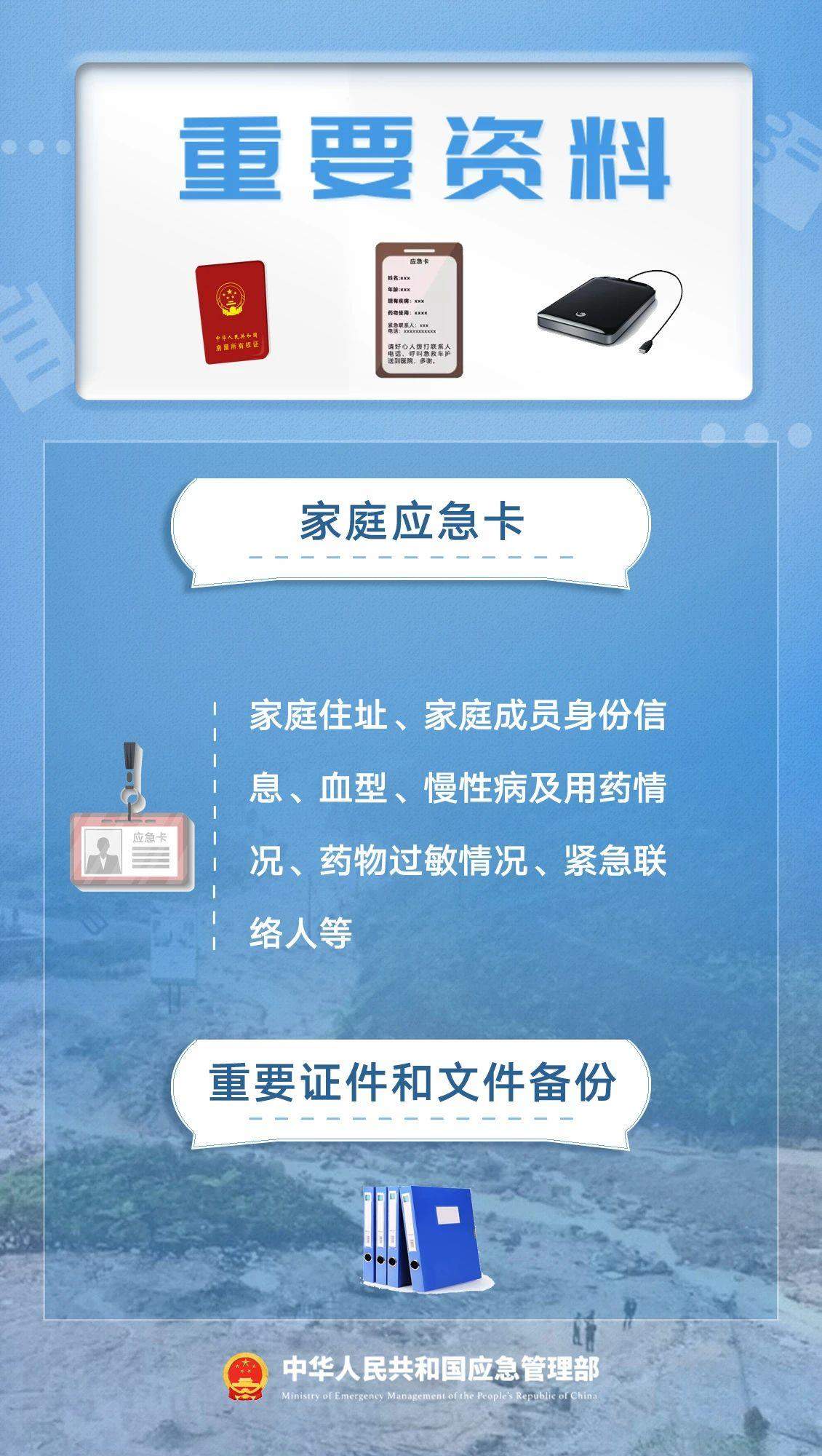 汛期来临，这份应急物品清单请收好