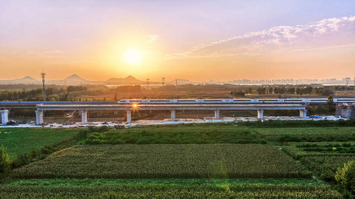 济滨、济枣高铁双线建设并进，山东“米”字型高铁网加速织密