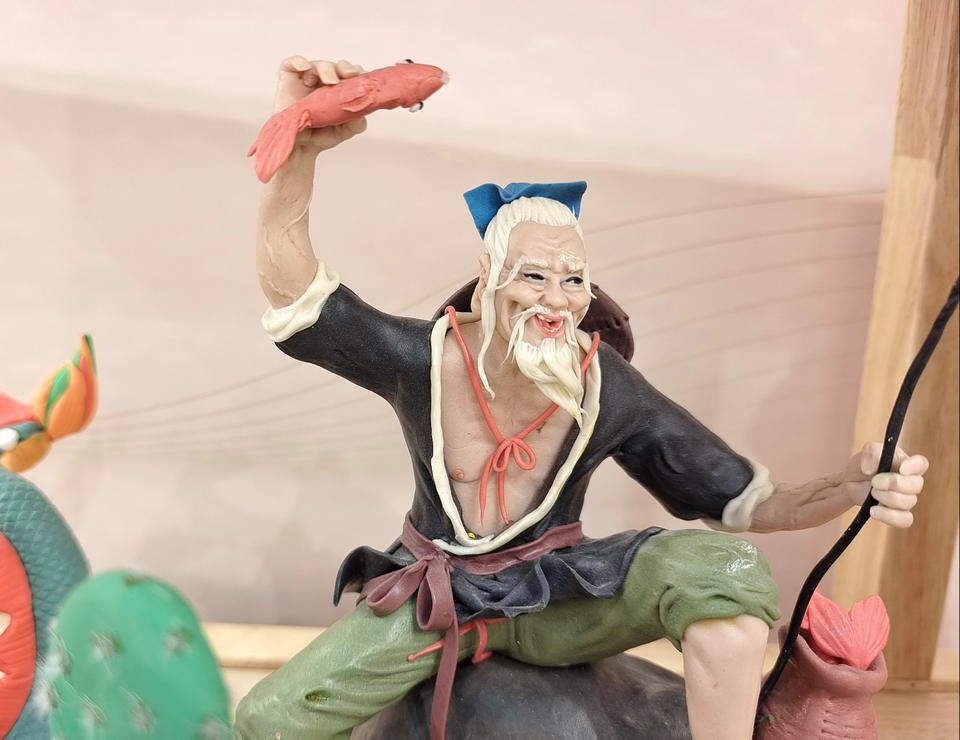 题材新颖、惟妙惟肖！第八届中国非遗博览会上济南面塑很吸睛