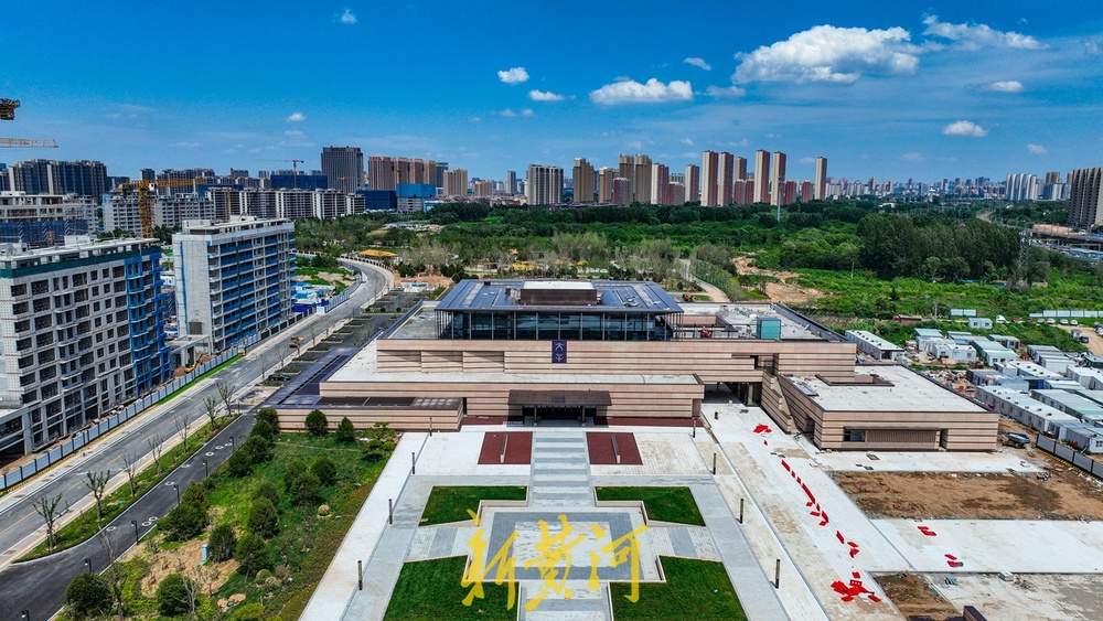 济南大辛庄遗址公园项目一期全貌初步显现