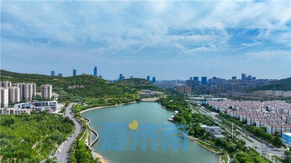 雨后山水汇聚补源 济南凤凰湖山清水秀水量充足