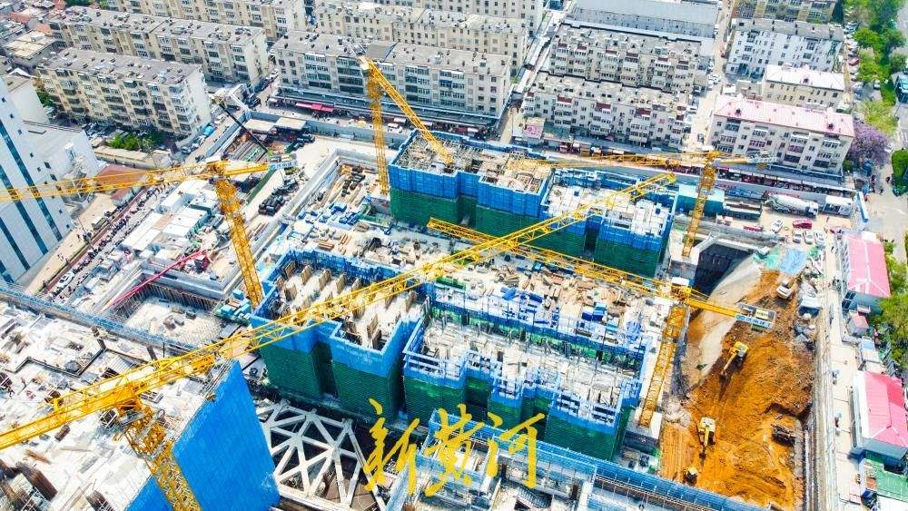 地铁4号线营市街站TOD项目加速建设中