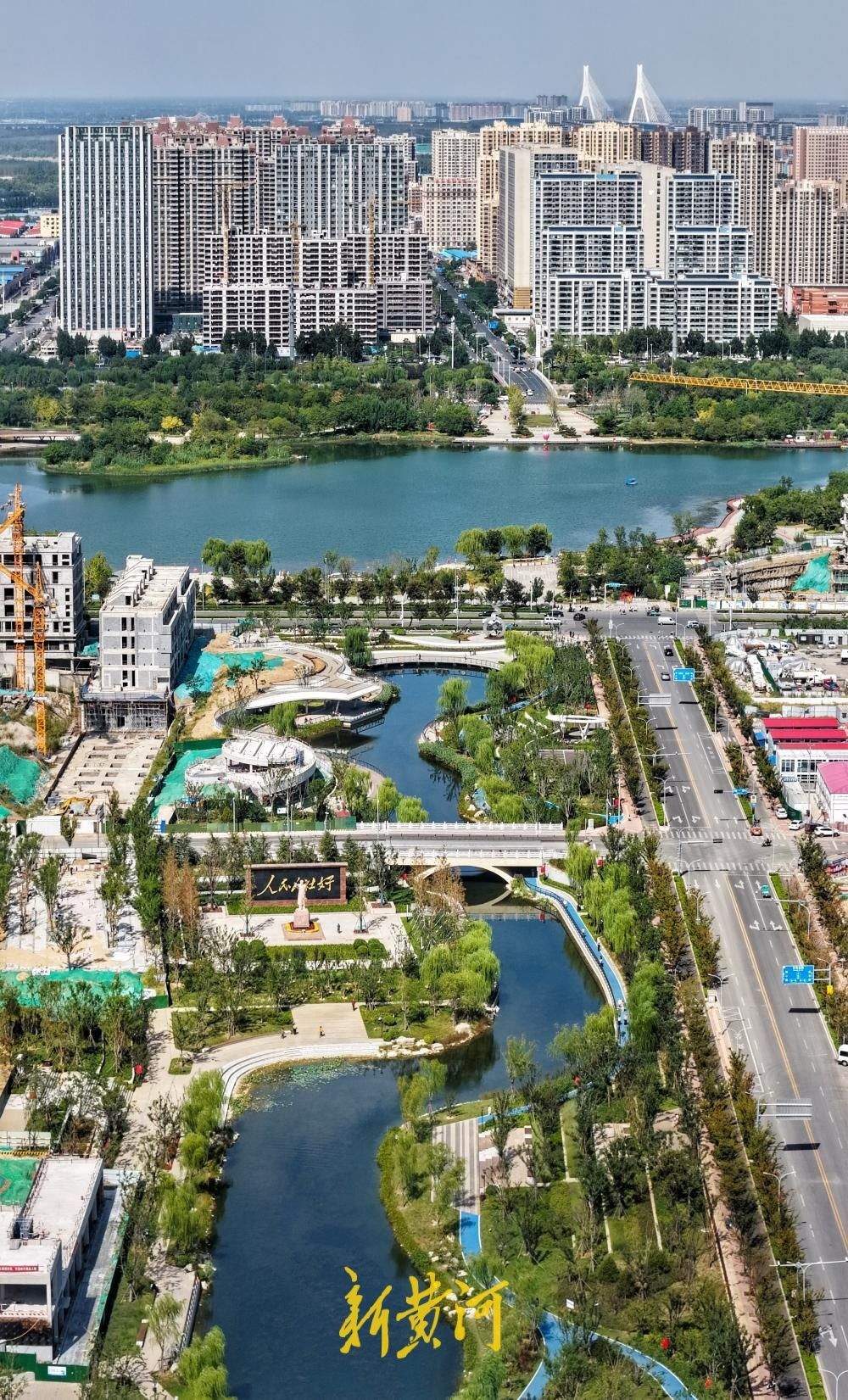泉城再添生态滨水空间，北湖片区“滨河活力湾”项目体验区域开放