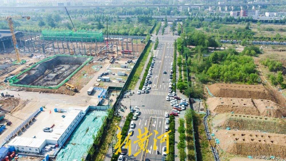 中央森林公园旁建新路，济钢片区交通路网再升级