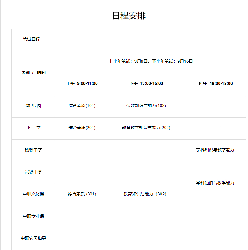 2024年上半年教师资格考试笔试将于3月9日开考