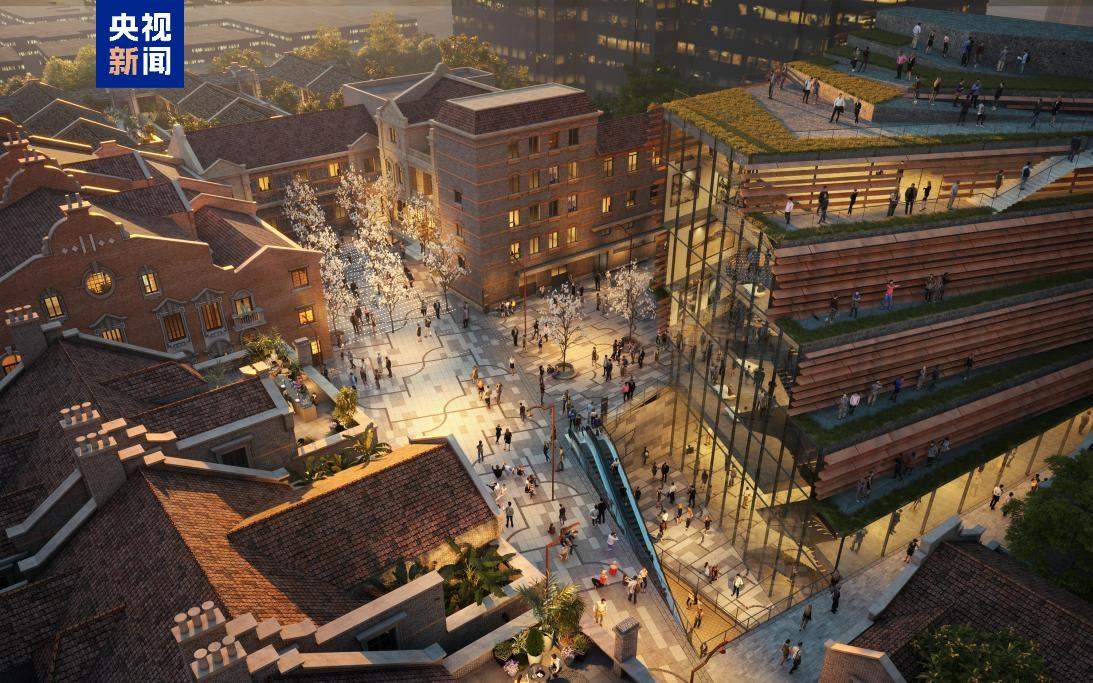 上海古建筑“长脚了” 7500吨石库门建筑群归位