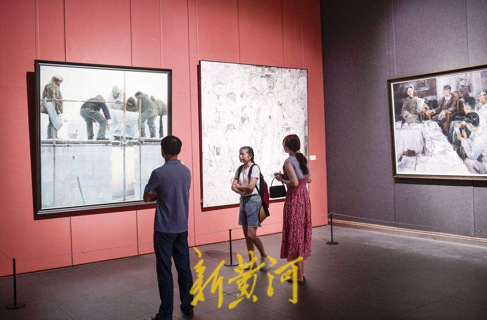 百余件艺术作品共绘新时代，国家艺术基金优秀美术作品展花开泉城
