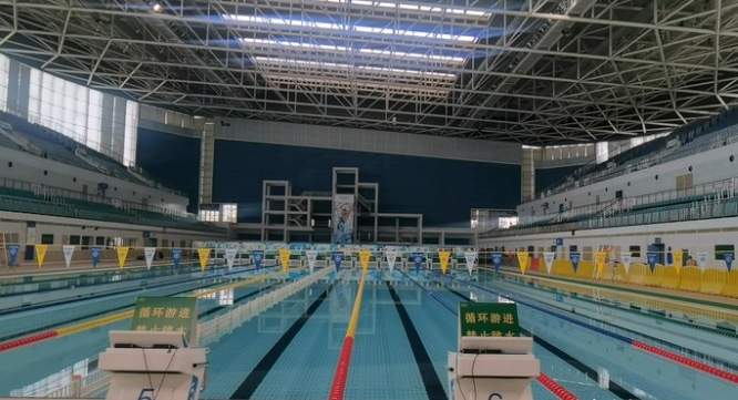 济南奥体中心游泳池即将焕新回归