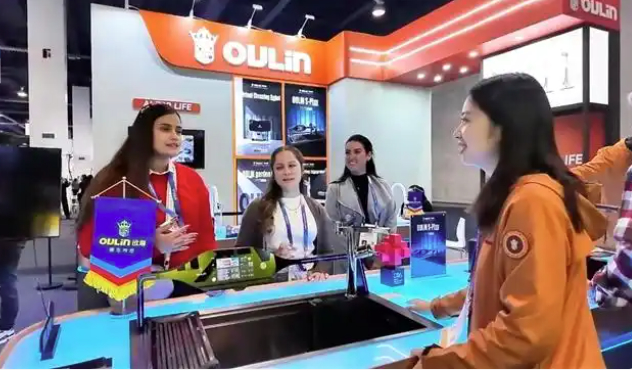 欧琳全球首款“生活大模型”AI水槽，登陆美国拉斯维加斯CES展