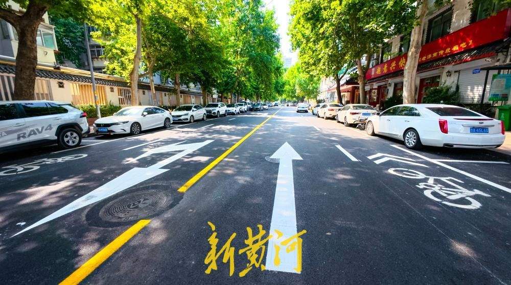 槐苑文化体育公园周边道路焕新升级