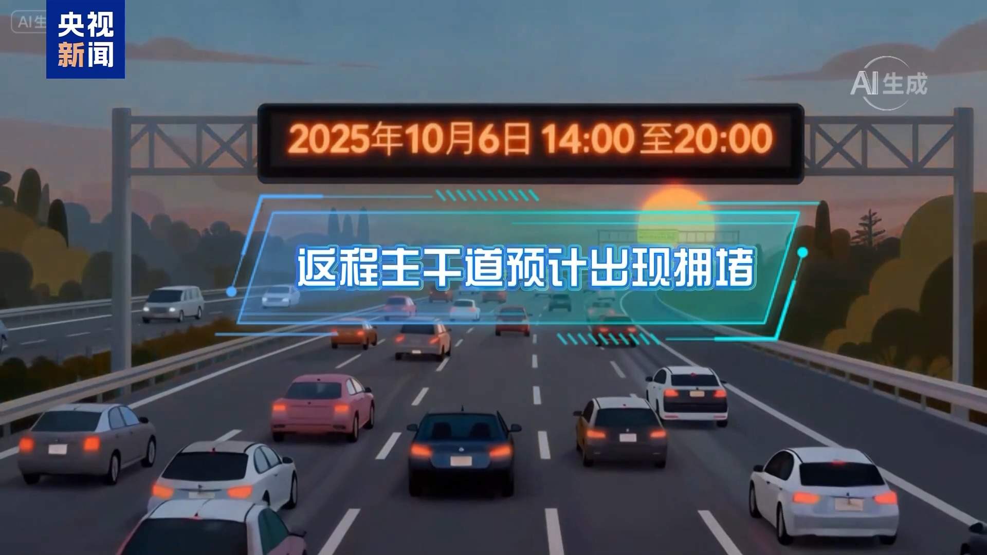 国庆中秋假期将至 高速出行指南抢先看