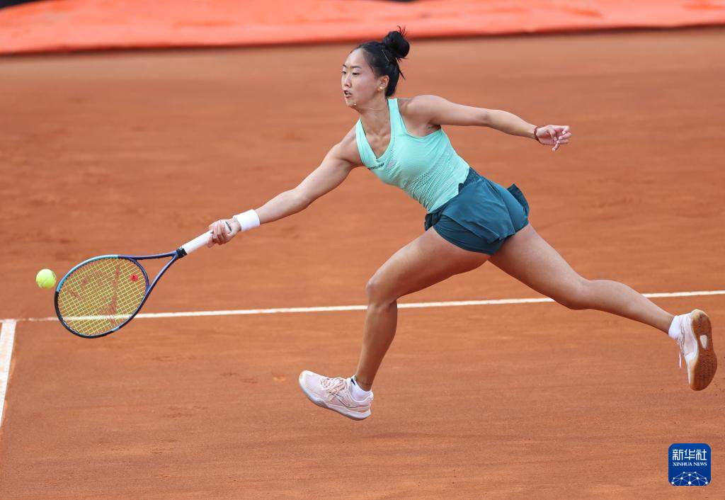 网球——WTA1000罗马站：张帅止步首轮