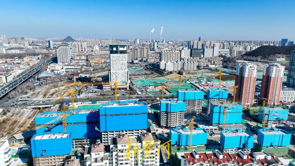 济南CBD西片区城市更新“火热”推进中，规划建设17栋高层住宅