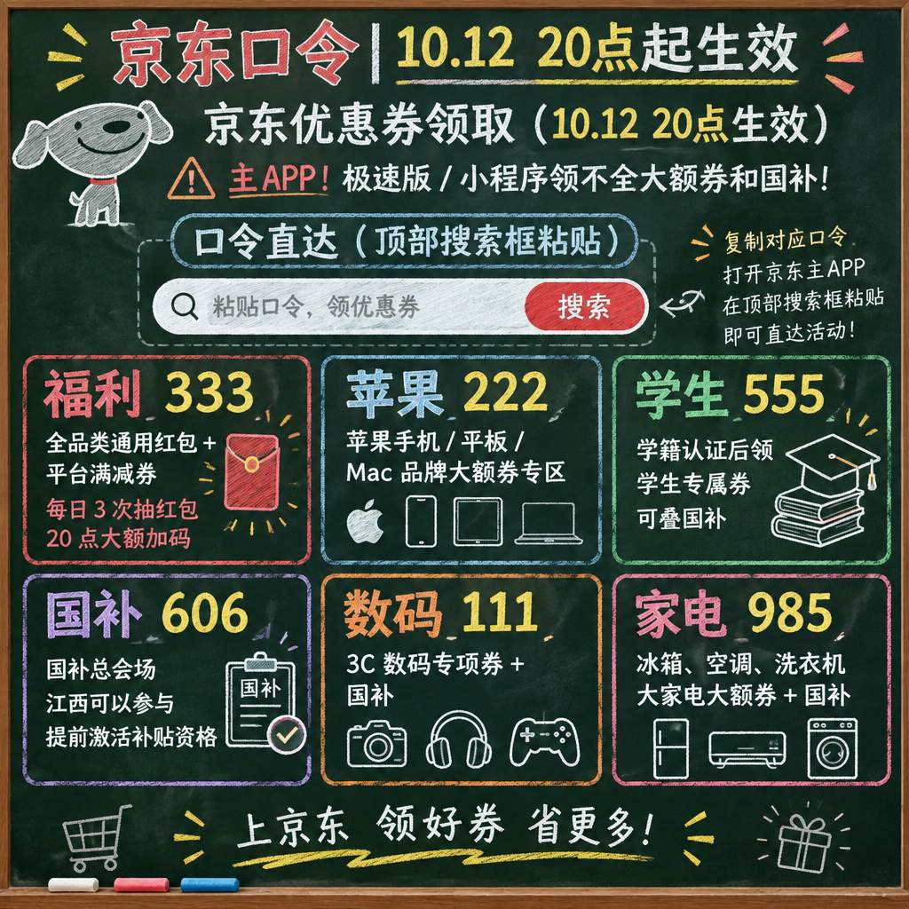 今晚8点，京东家电家居专场真5折双11抢先开抢！2026京东双十一完整活动节点梳理，双11红包口令领取方法、家电国补申领入口、满减券叠加方案、凑单避坑省钱技巧一次性全解析！