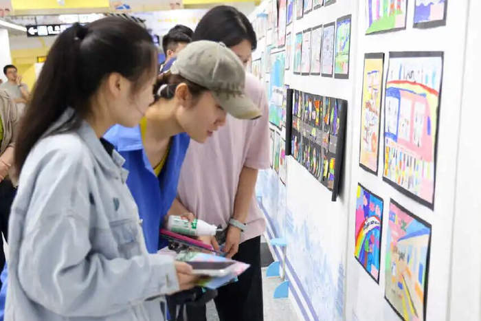 “流动的儿童艺术馆”来啦！济南儿童艺术作品亮相100座地铁站