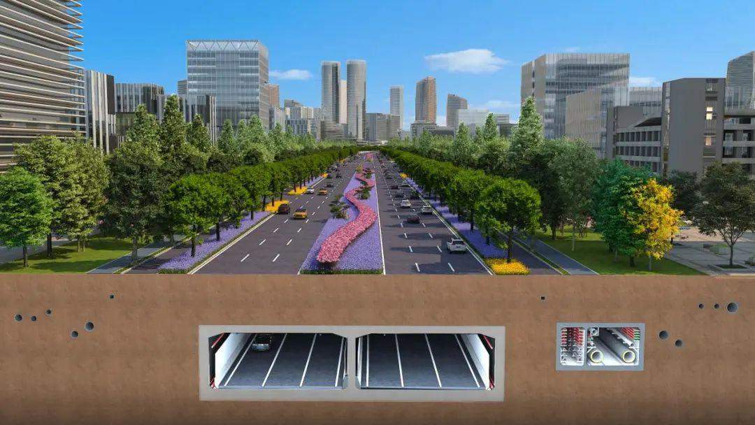 项目强省会|黄河大道二期工程(一标段)地下通道主体结构封顶