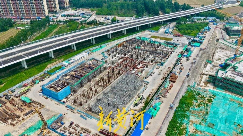 黄河北首座TOD综合体临桥而建 济南“站城融合”枢纽加速崛起