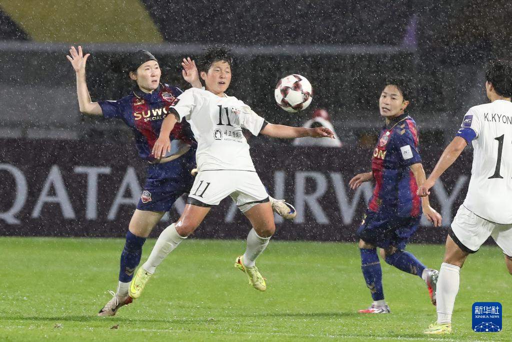 足球——女子冠军联赛：朝鲜我故乡队晋级决赛