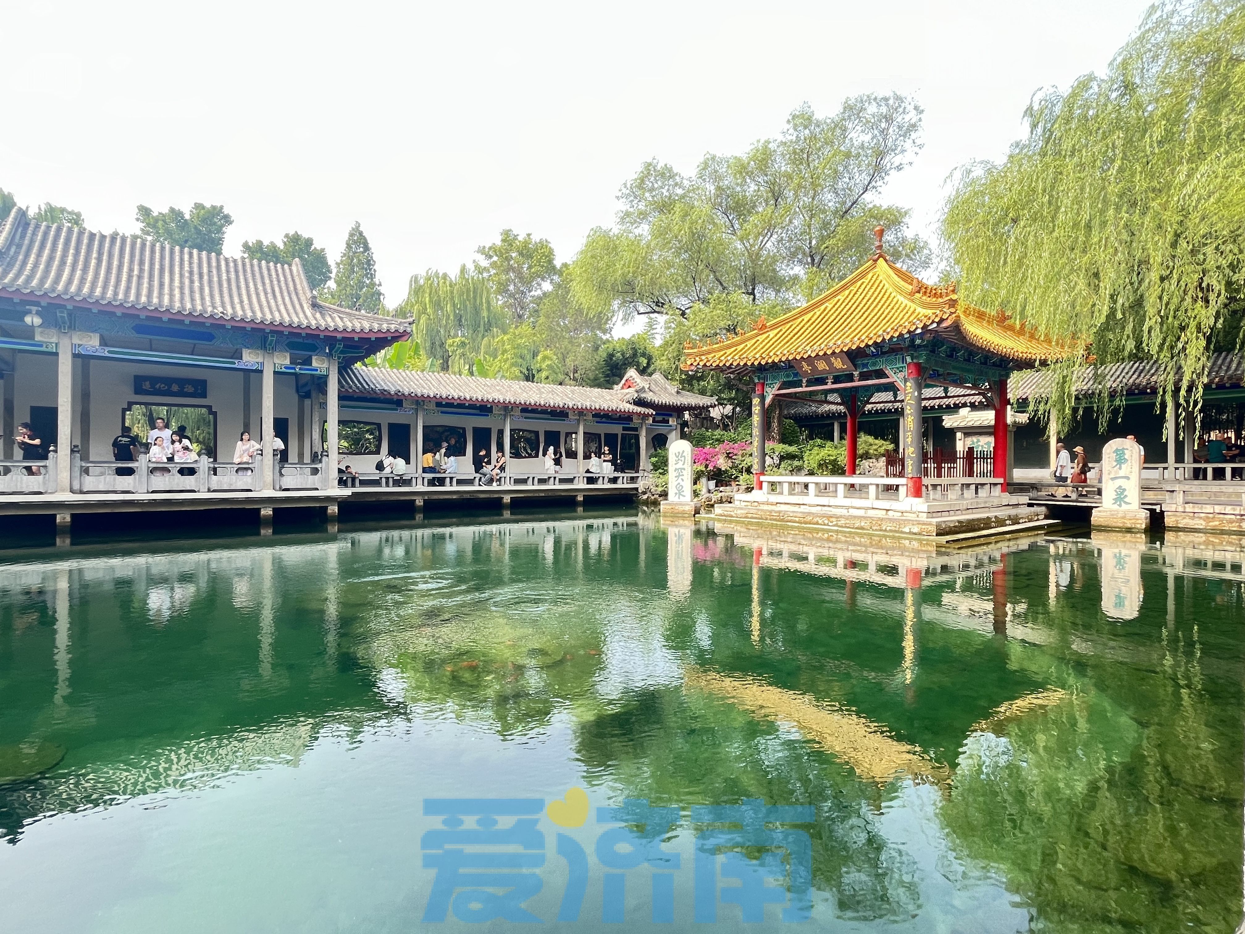 济南趵突泉实现"四连涨"