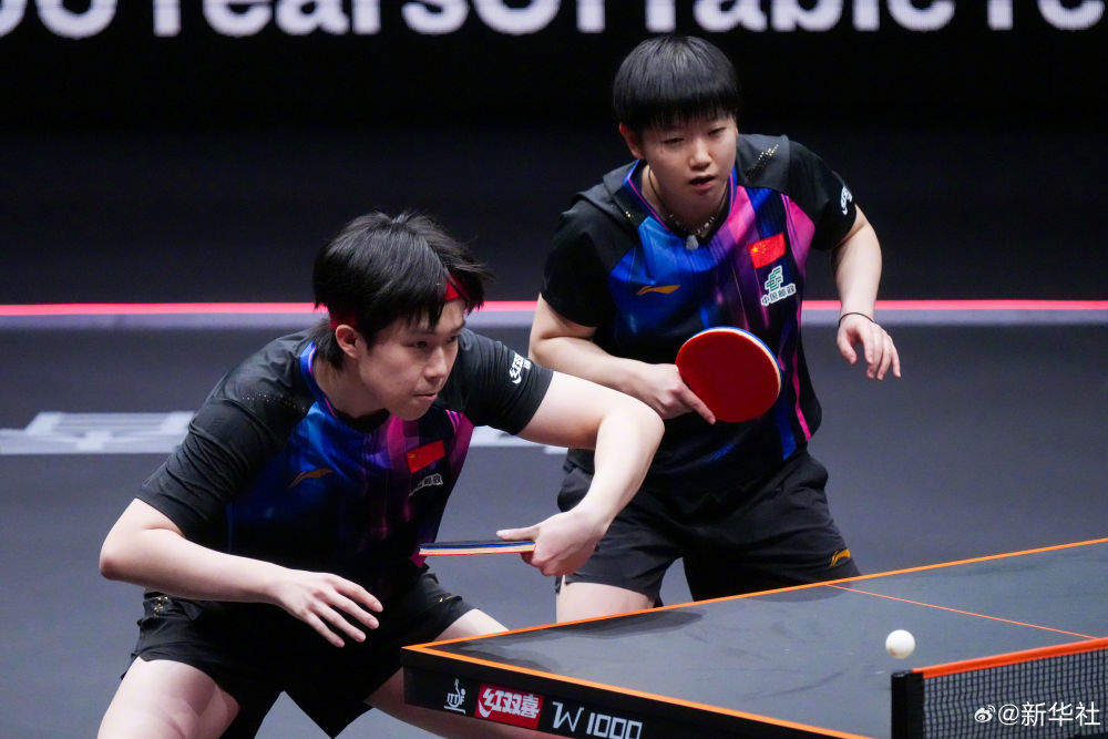 王楚钦孙颖莎混双首战告捷