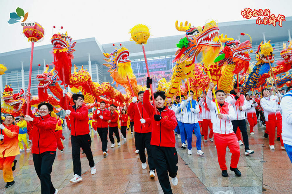 “泉水人家”优质农产品亮相济南高新区第三届年俗文化节