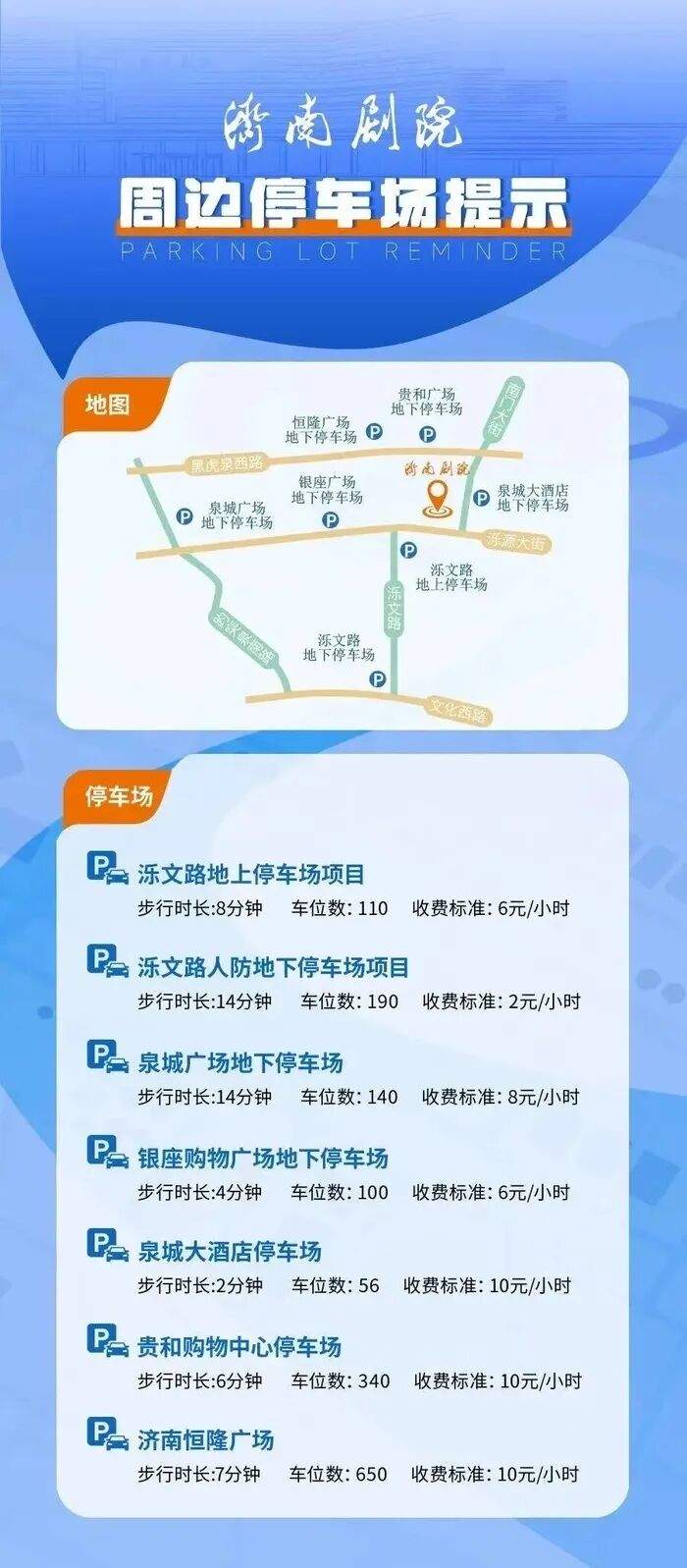 假期畅玩明府城、上新街，济南这份停车指南请收好