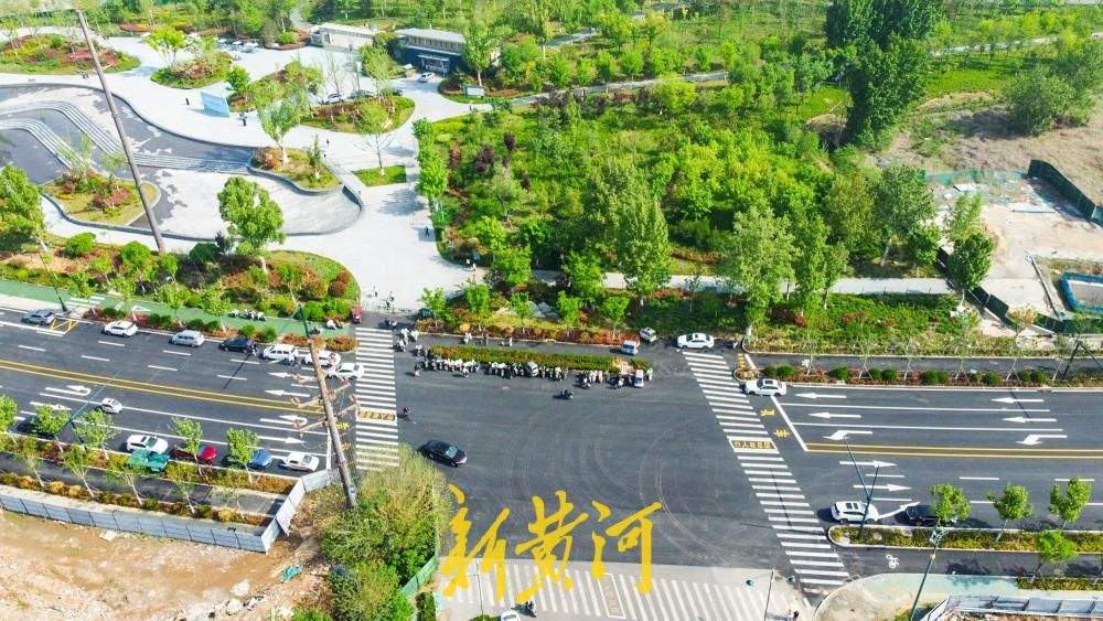 中央森林公园旁建新路，济钢片区交通路网再升级