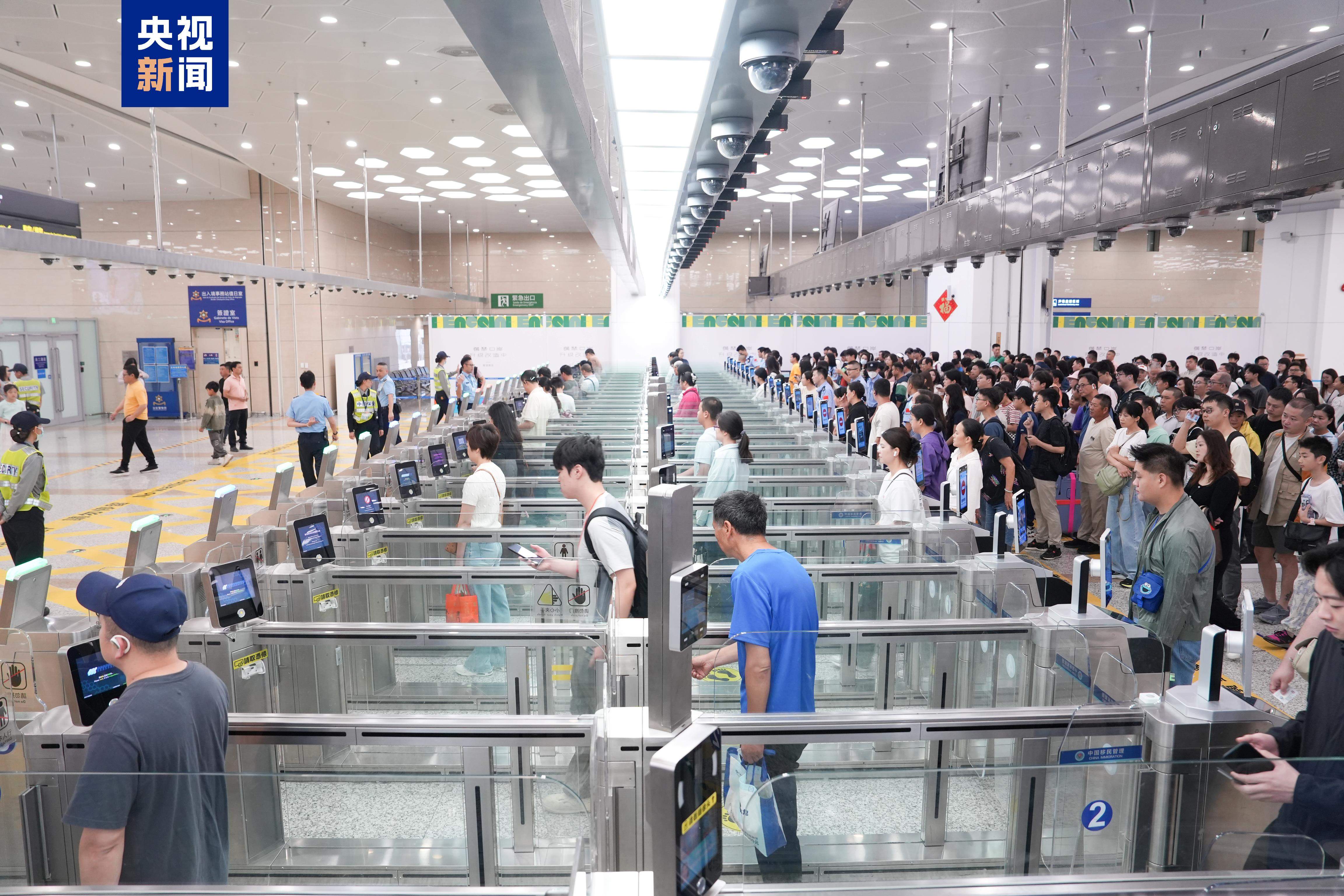 14.8万人次！横琴口岸“五一”假期单日客流创历史新高
