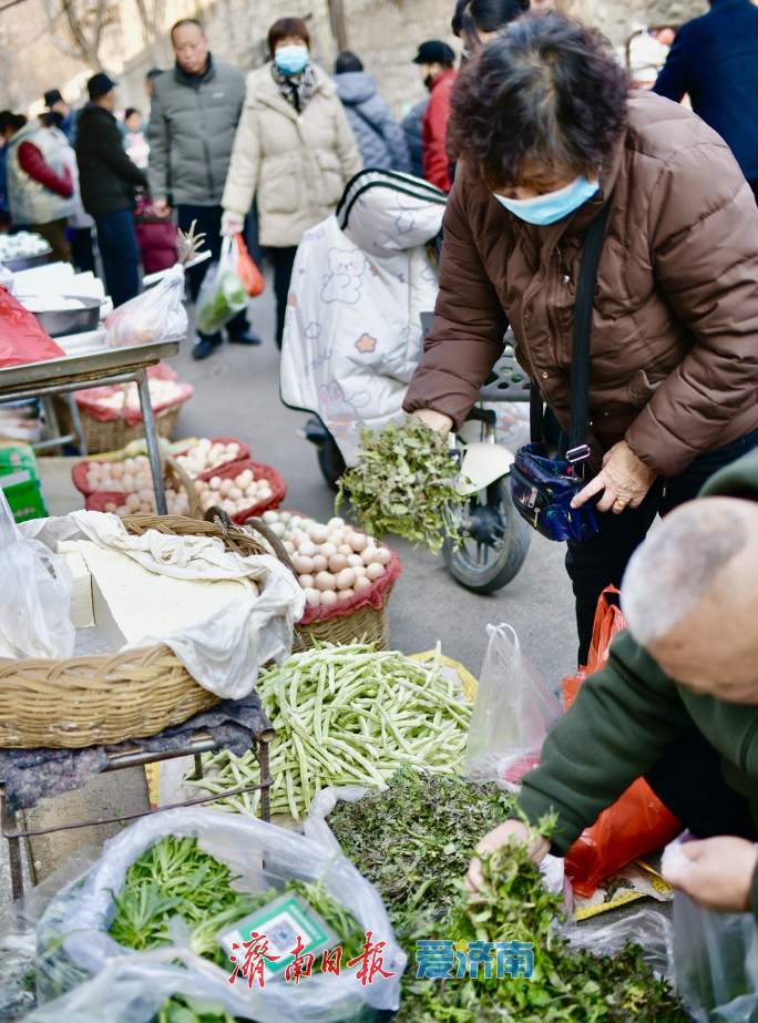 春菜“抢鲜”上市，菜市场满是春天的味道