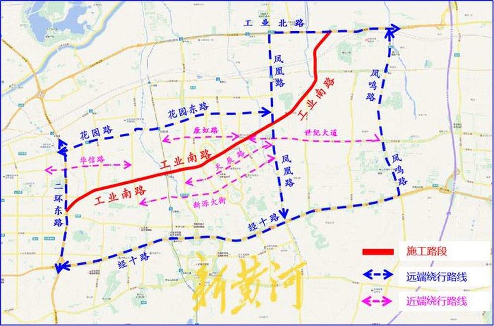 工业南路8月16日起围封施工210天，如何绕行看过来