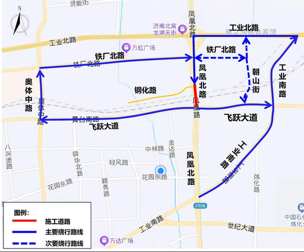 凤凰黄河大桥南延工程迎关键建设节点，8月25日起这个路段需绕行