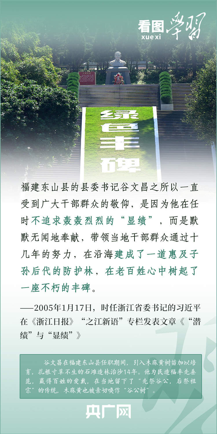 看图学习丨从“焦桐”到“谷树” 总书记强调生态文明建设靠物质也靠精神