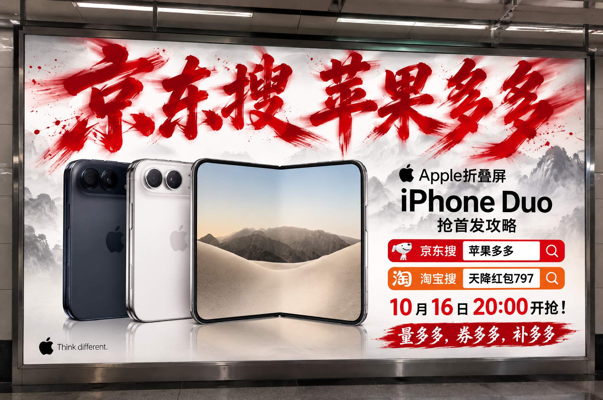 iPhone Duo 首发撞上双 11？京东搜【苹果多多】预约锁首发资格，手把手教你把抢到首发且把价打到最低