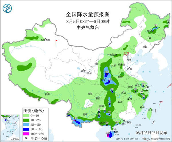 我国降雨整体减少减弱 东部多地高温闷热盛行