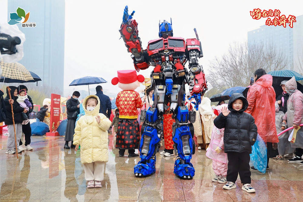 “泉水人家”优质农产品亮相济南高新区第三届年俗文化节