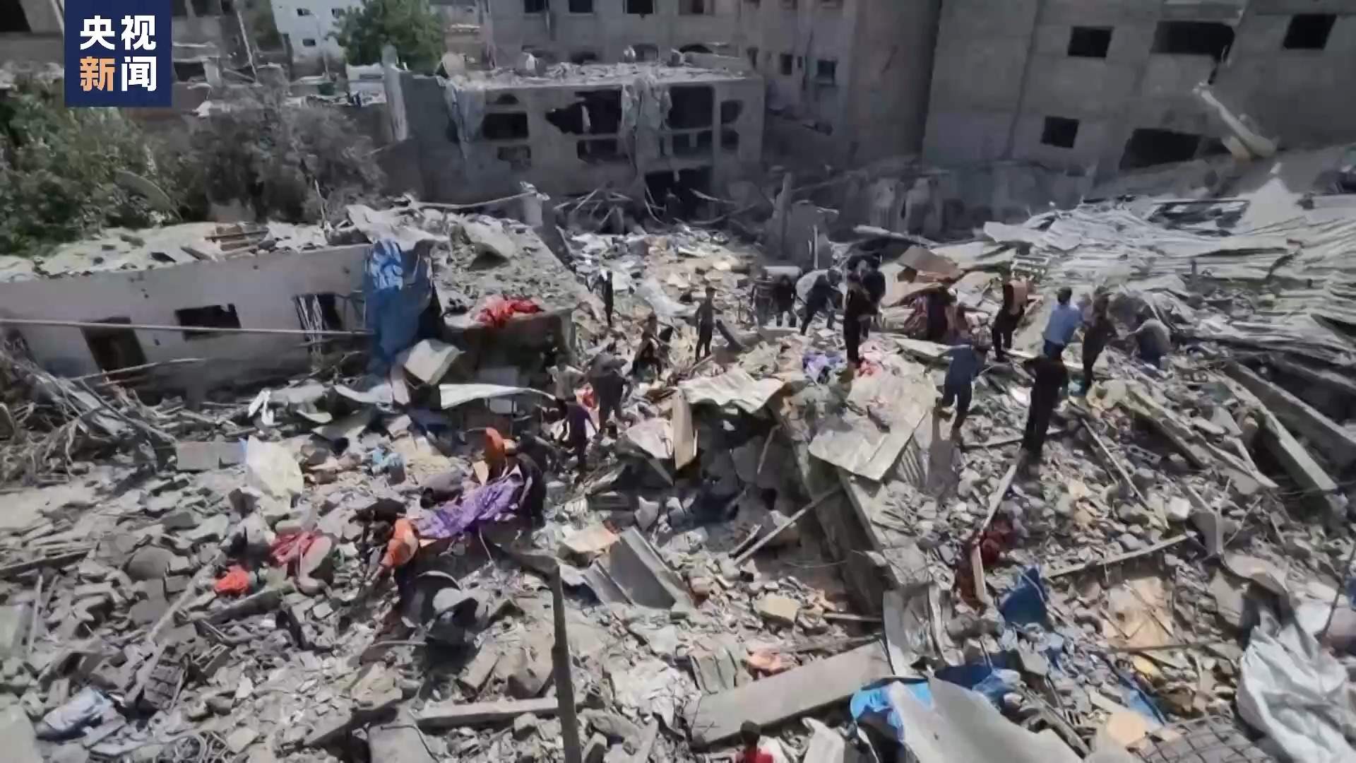 以军轰炸加沙北部杰巴利耶难民营 至少28人死亡