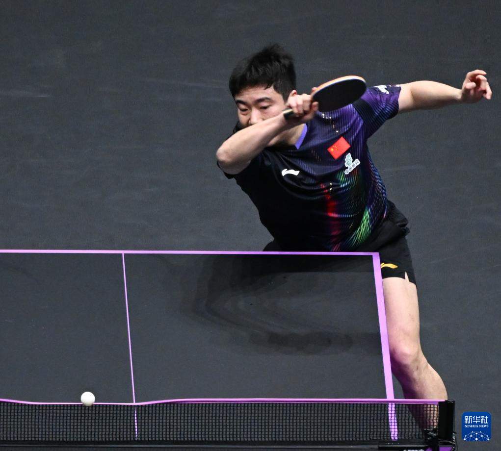 乒乓球——WTT重庆冠军赛：梁靖崑无缘男单八强