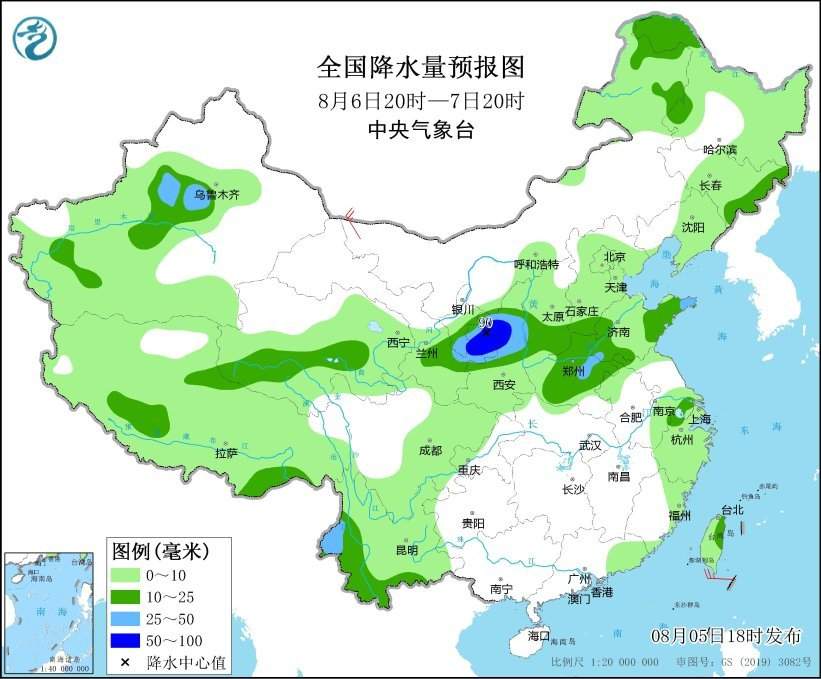 中央气象台：黄淮和东北地区等地有较强降雨 江淮及以南大部地区高温天气持续