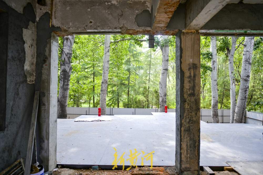 济南森林公园东侧新建出入口，连通农贸市场