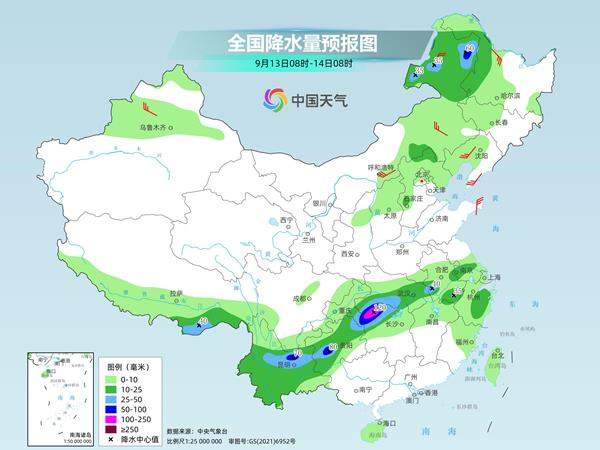 周末我国暴雨范围缩减 下周北方气温将大面积创下半年来新低