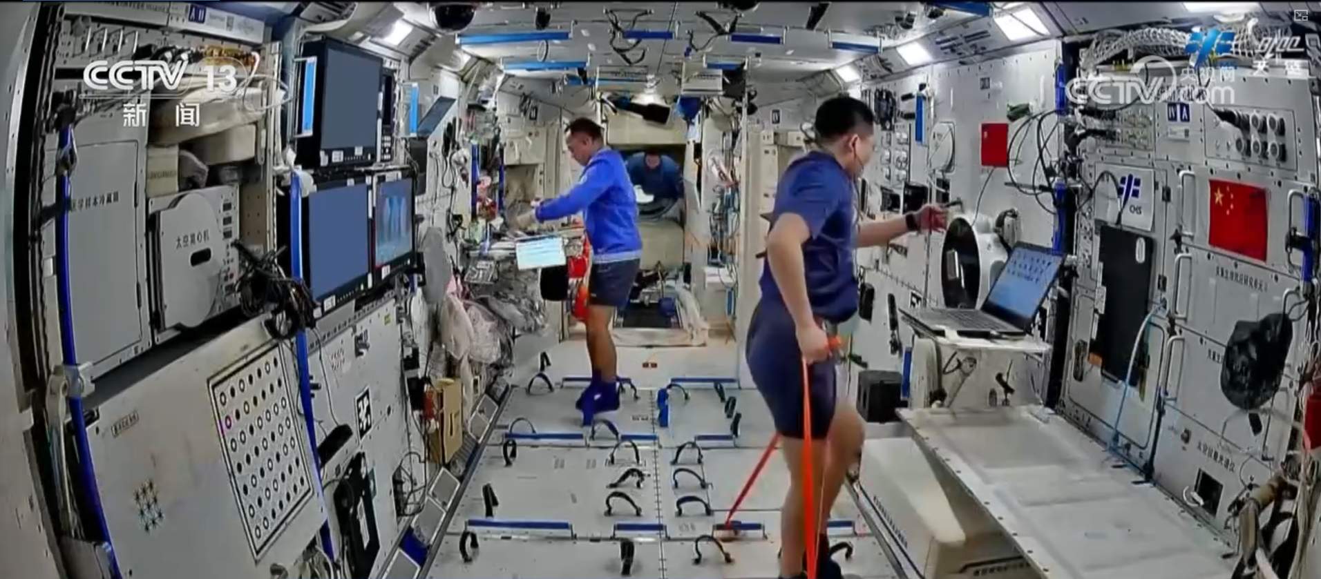 项目测试、科学实验、医学检查……忙中有序！神二十一乘组工作日志“上新”